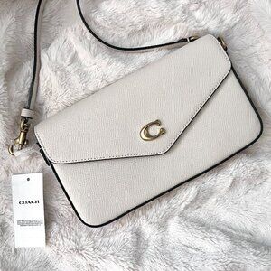 New Coach Women's Crossgrain Leather Wyn Crossbody